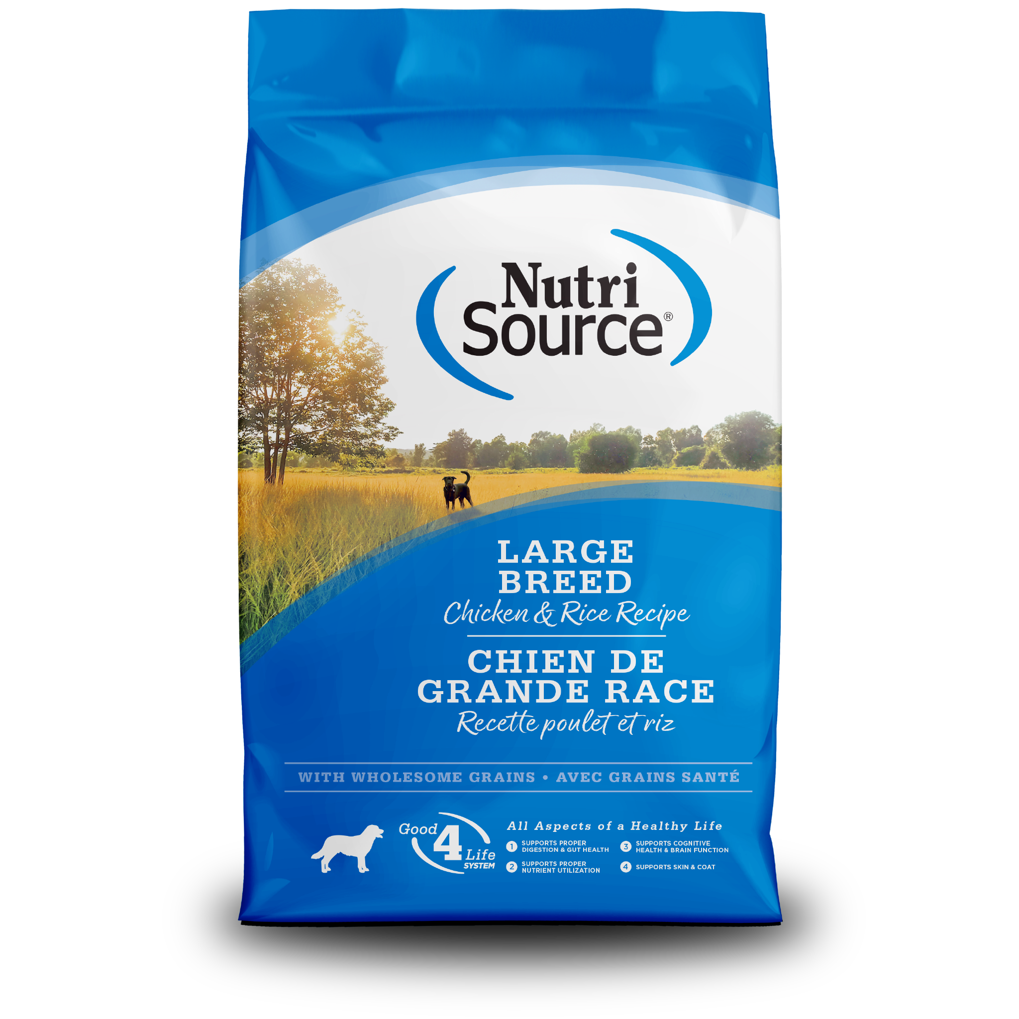 NutriSource Large Breed Adult Chicken & Rice Recipe Dry Dog Food