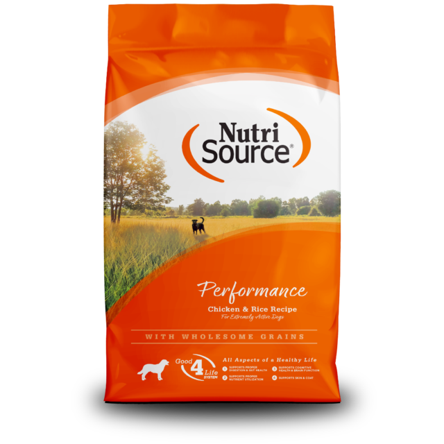 NutriSource Performance Chicken & Rice Recipe Dry Dog Food