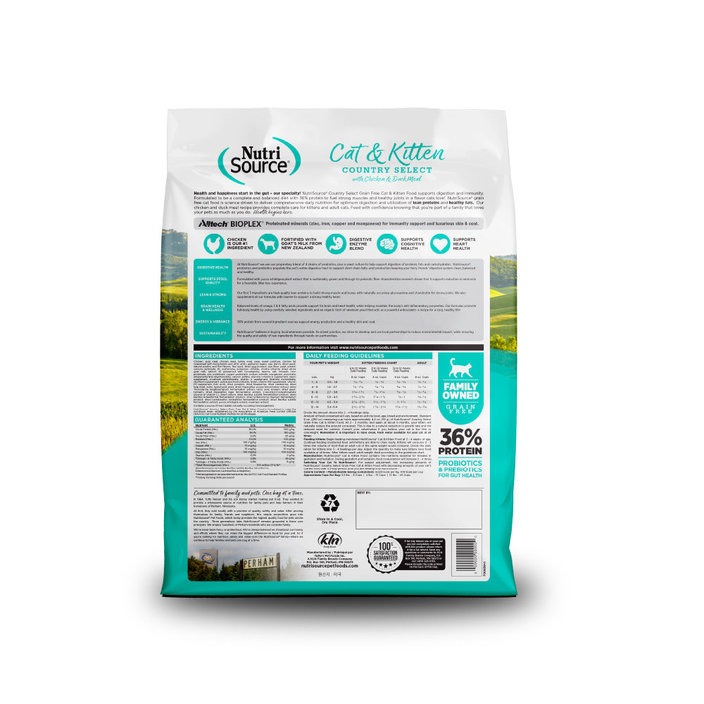 Grain Free Country Select Dry Cat Food (Chicken)