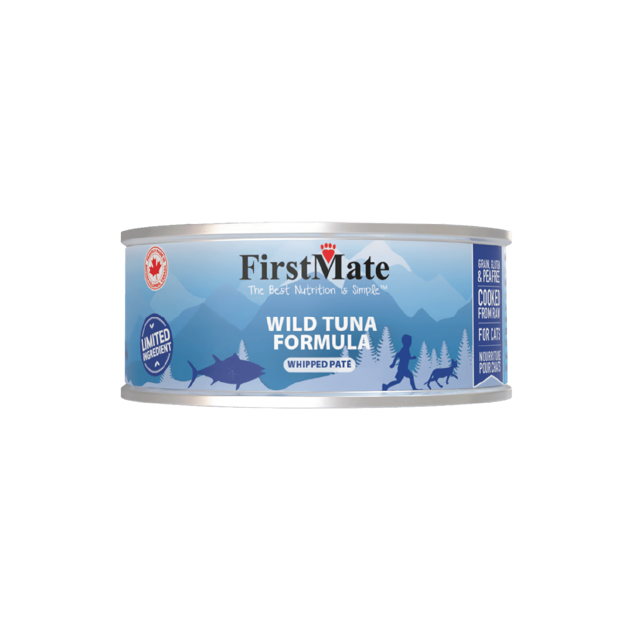 FirstMate Limited Ingredient Grain-Free Wild Tuna Formula Canned Cat Food