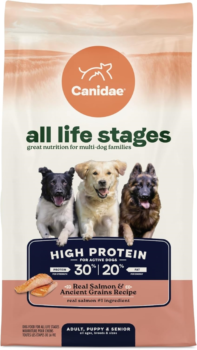 Canidae All Life Stages Salmon & Ancient Grains High Protein Dog Food
