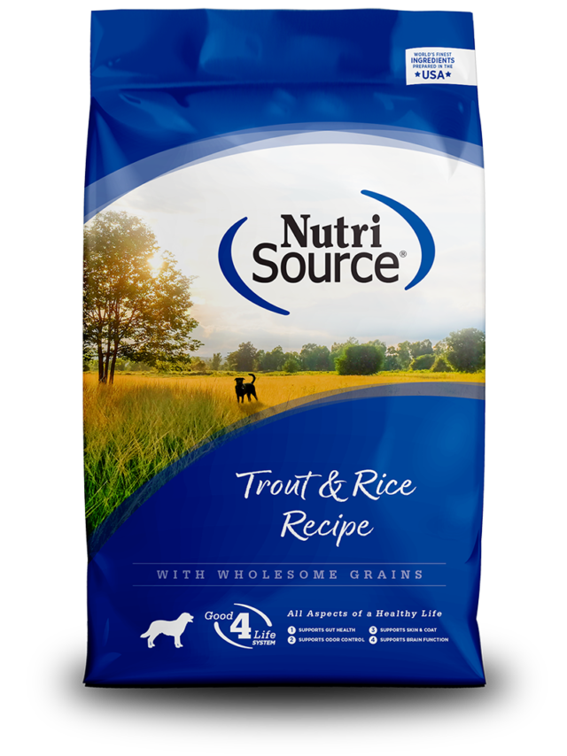 NutriSource Trout & Rice Formula Dry Dog Food