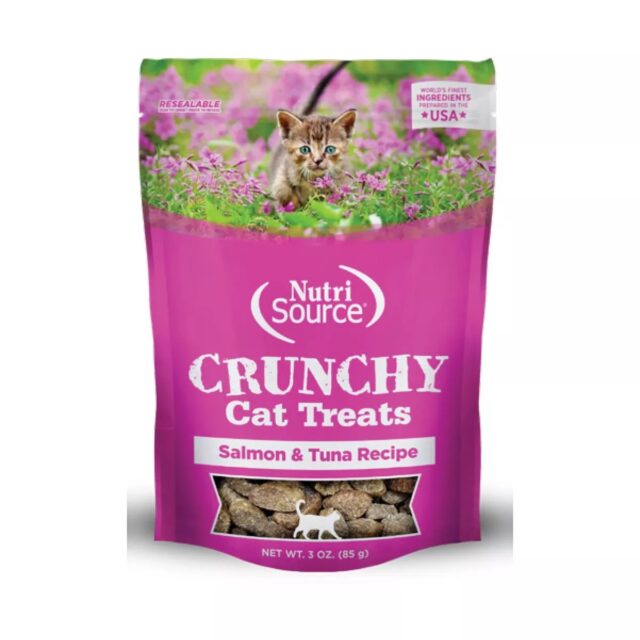 81000 3 oz MP12 Crunchy Salmon & Tuna Cat Treats – Pack of 12