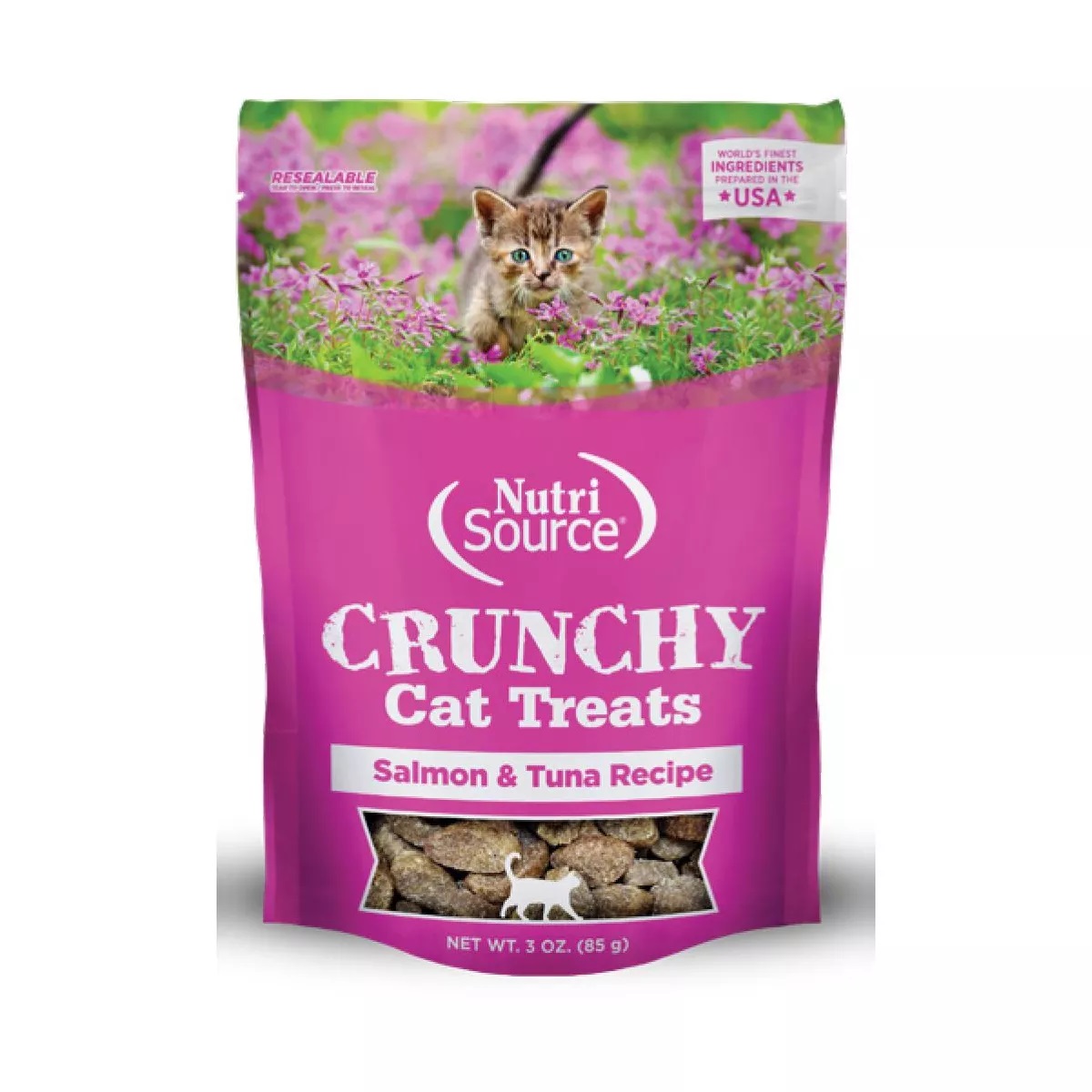 81000 3 oz MP12 Crunchy Salmon & Tuna Cat Treats – Pack of 12