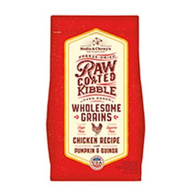 Stella & Chewy’s Raw Coated Kibble Wholesome Grains Chicken Recipe Dry Dog Food