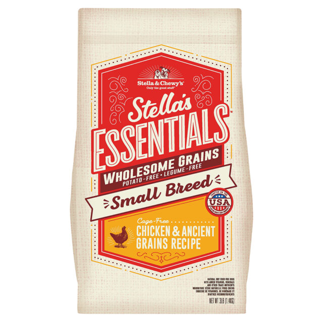 Stella & Chewy’s Stella’s Essentials Cage-Free Chicken & Ancient Grains Recipe for Small Breed Dogs Dry Dog Food