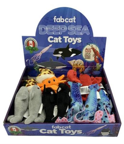 25 Piece Deep Sea Cat Toys Display