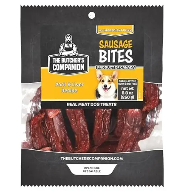 8.8 oz Pork & Liver Bites for Dogs