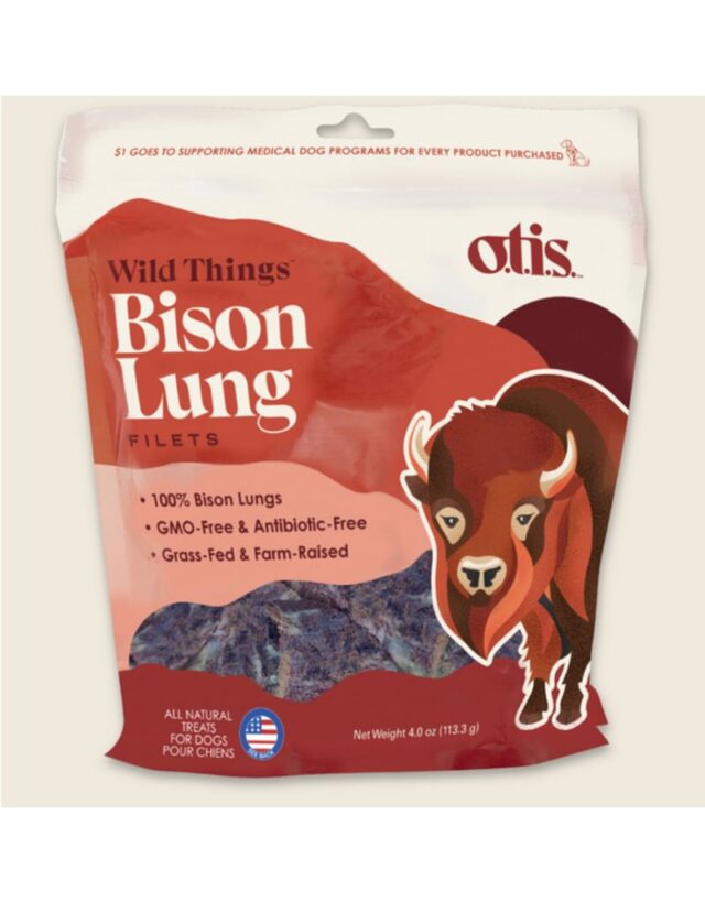 Bison Lung Filets Dog Treats