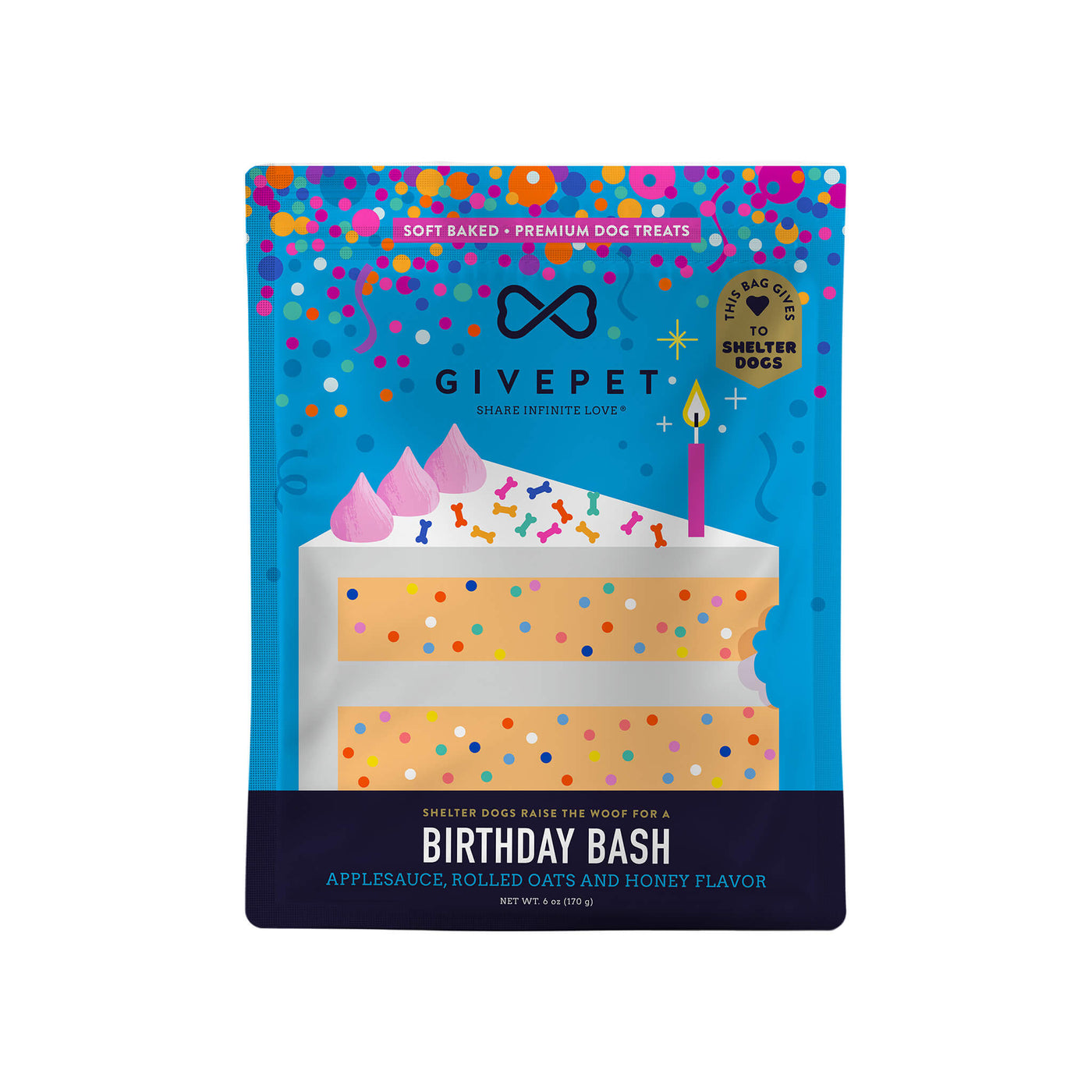 Birthday Bash Soft & Chewy Dog Treats