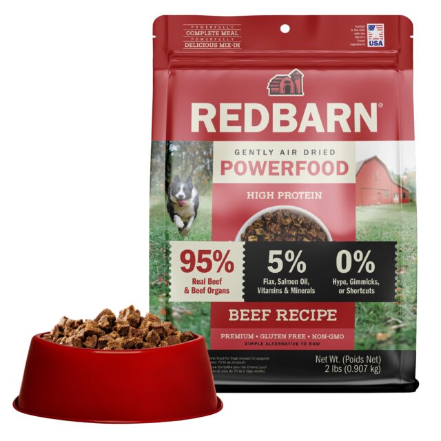 Redbarn Air Dried Powerfood High Protein Beef Recipe Dog Food