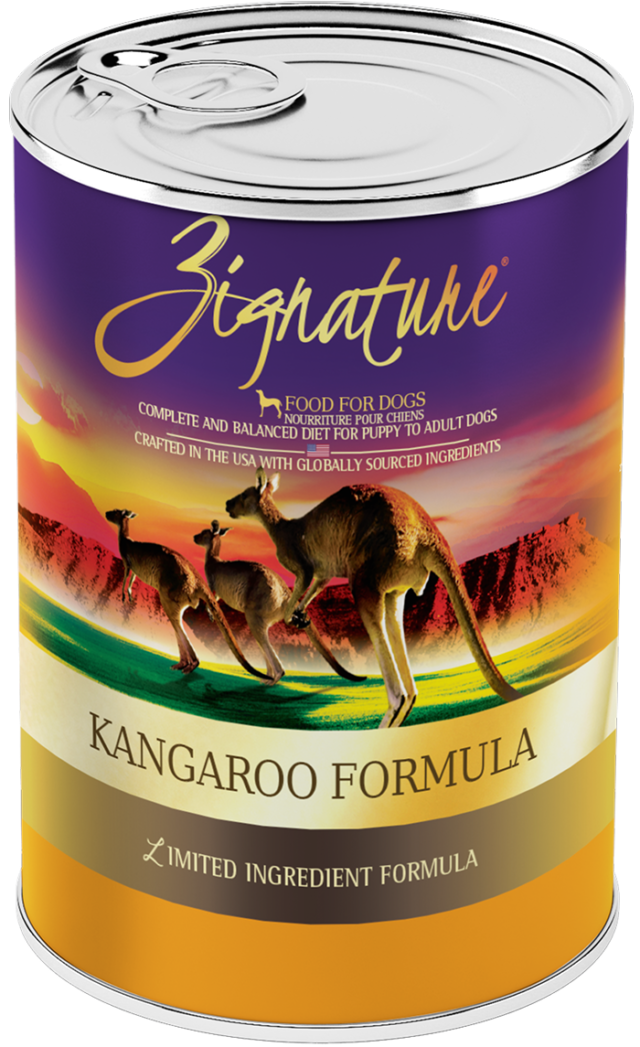 Zignature Kangaroo Formula Grain-Free Canned Dog Food