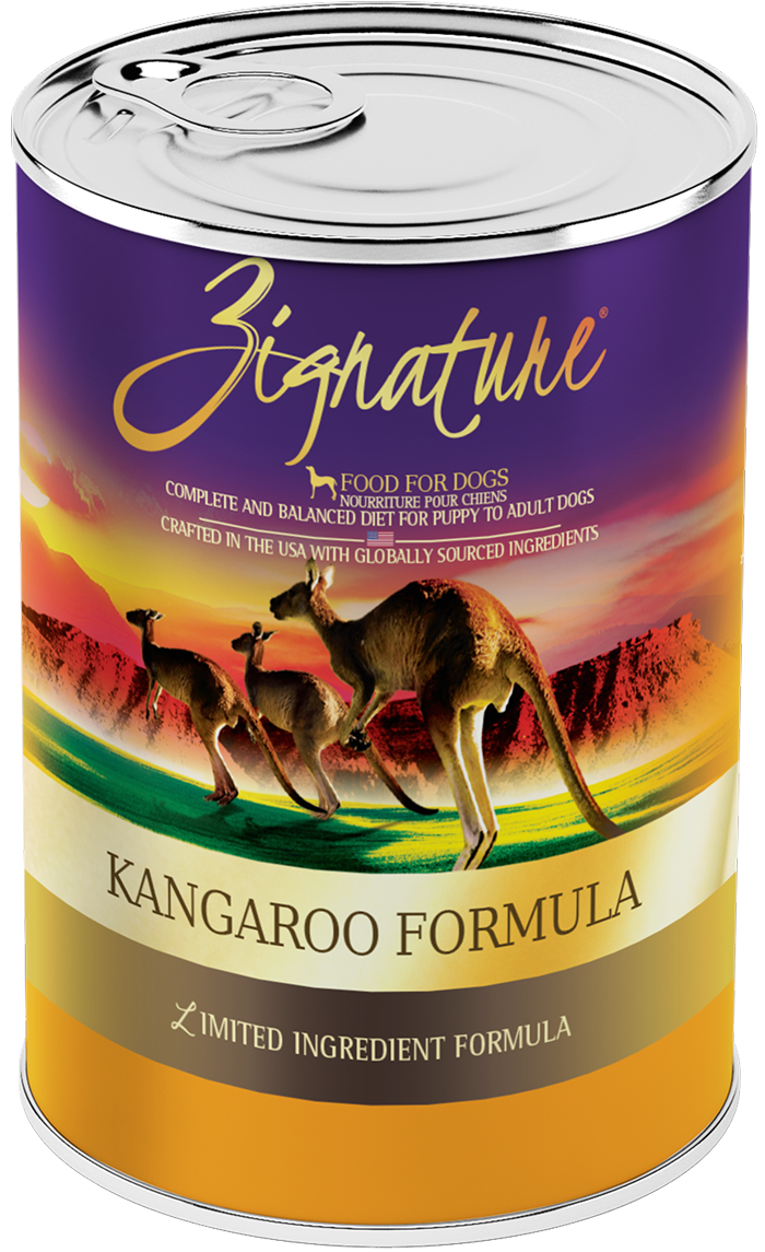 Zignature Kangaroo Formula Grain-Free Canned Dog Food