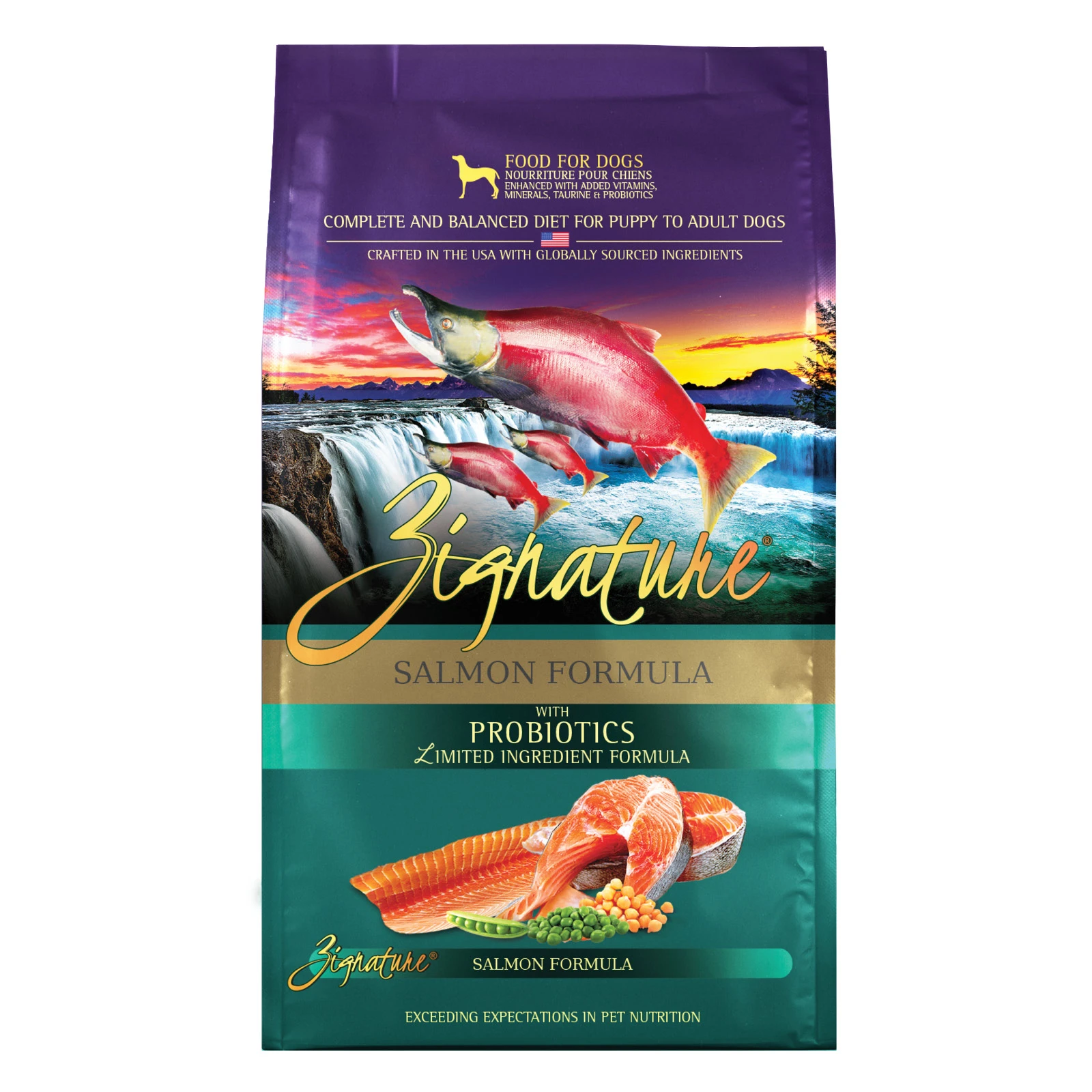 Zignature Salmon Formula Limited Ingredient Grain-Free Dry Dog Food