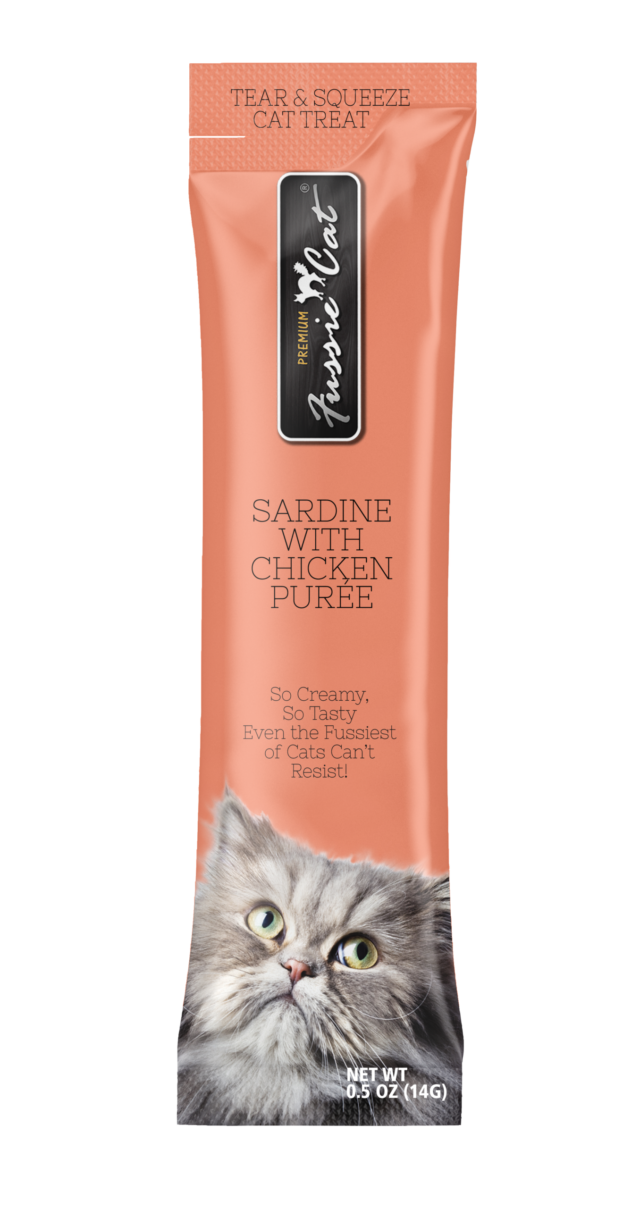 Fussie Cat Sardine with Chicken Purée Cat Treat
