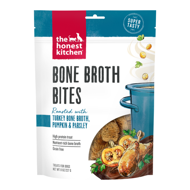 Bone Broth Bites Turkey Bone Broth & Pumpkin Dog Treats