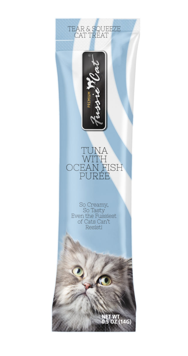 Fussie Cat Tuna with Oceanfish Purée Cat Treat