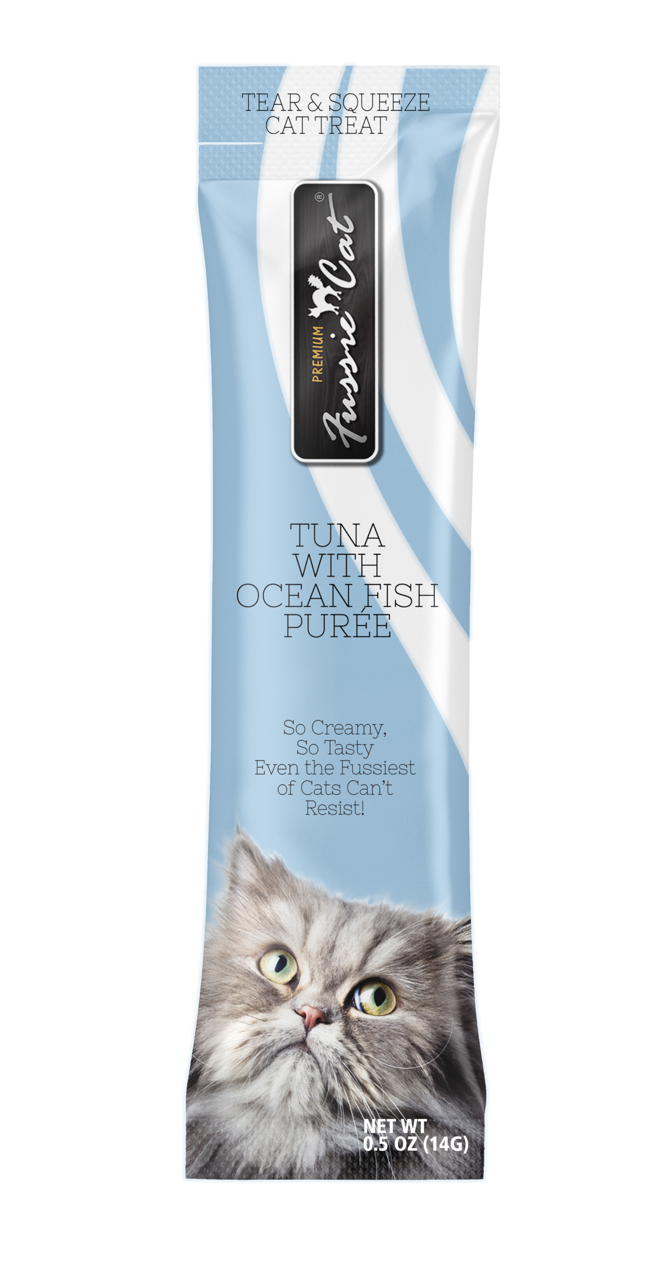 Fussie Cat Tuna with Oceanfish Purée Cat Treat