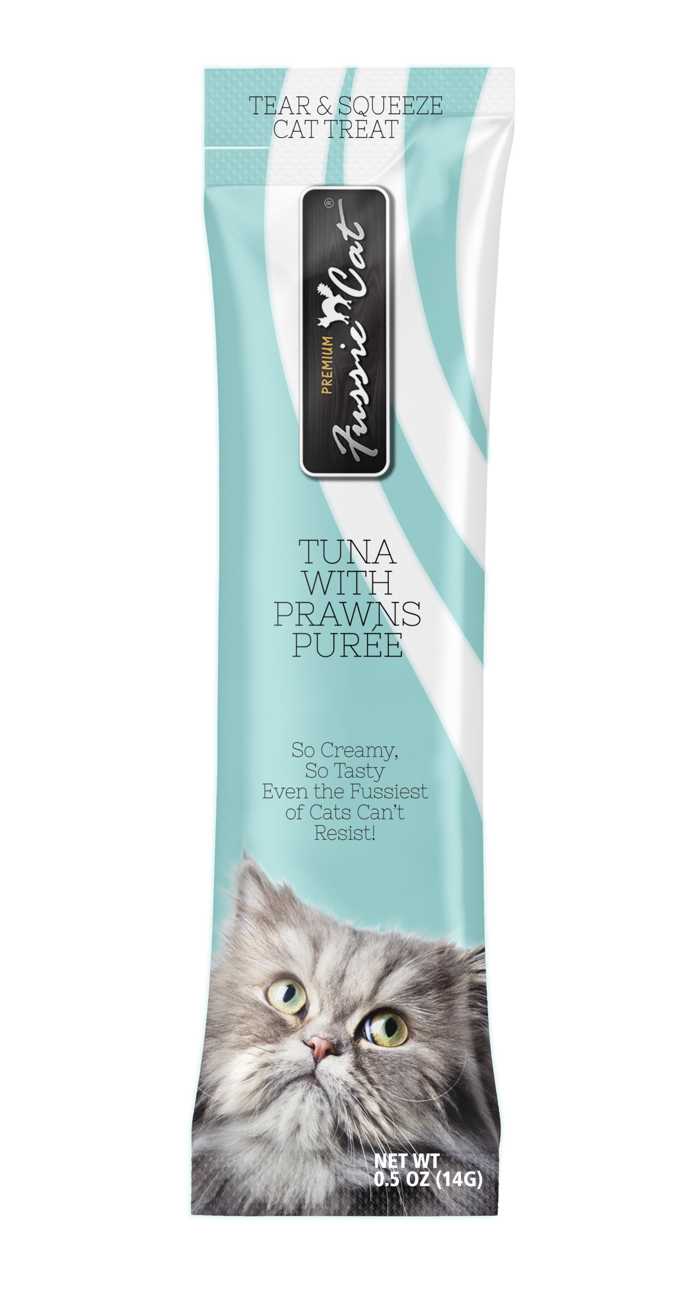 Fussie Cat Tuna with Prawns Purée Cat Treat