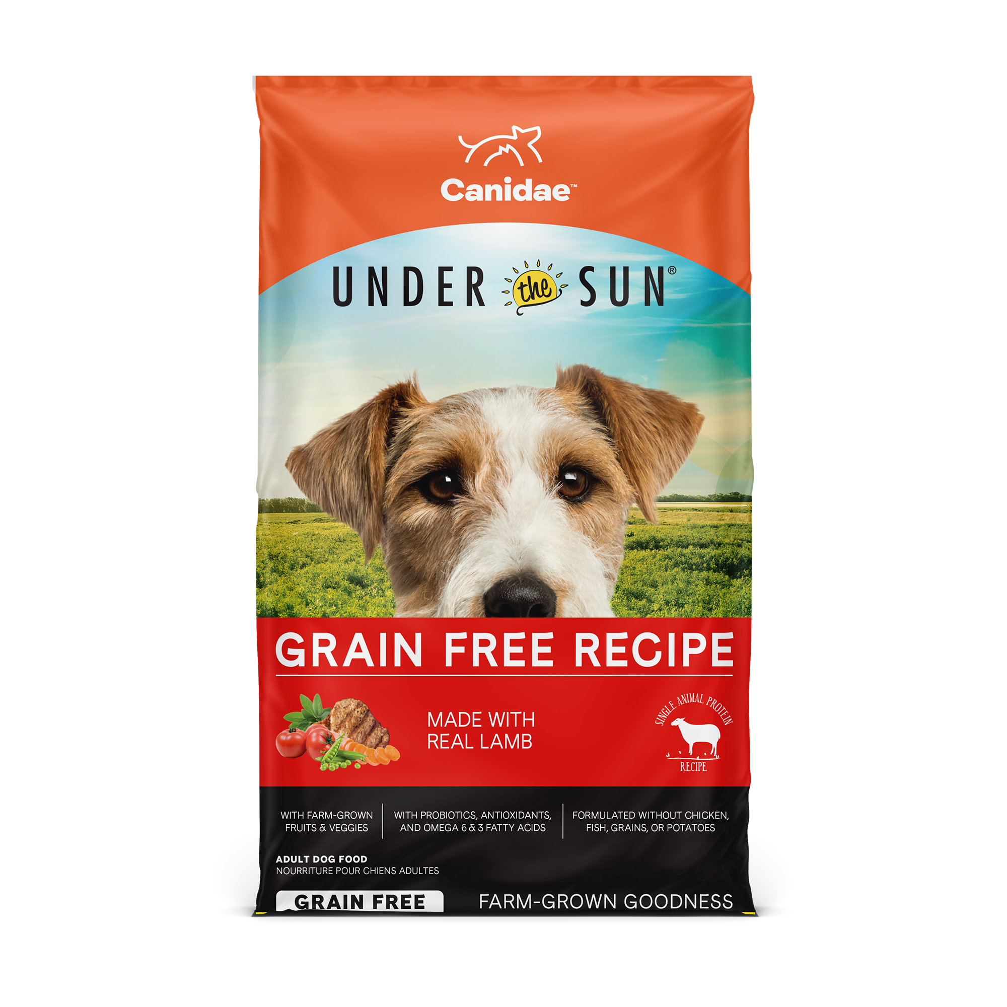 Canidae Under the Sun Grain Free Lamb - front of bag
