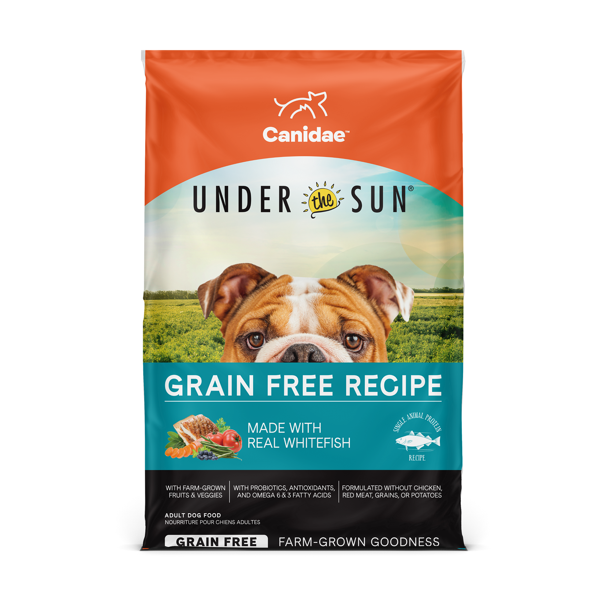 Canidae Under the Sun Grain Free Whitefish - front of bag
