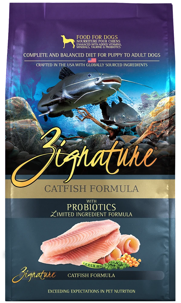 Zignature Catfish Formula Limited Ingredient Grain-Free Dry Dog Food