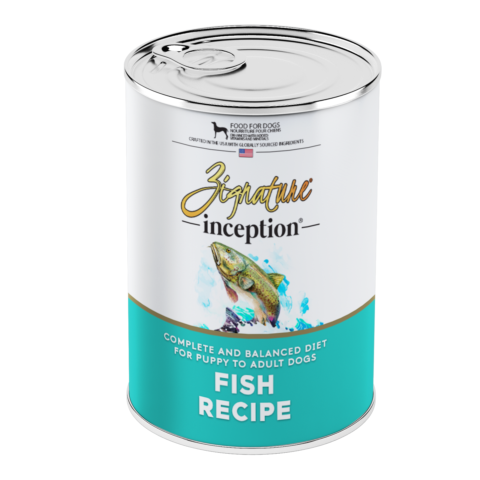 Inception Fish Recipe Canned Dog Food