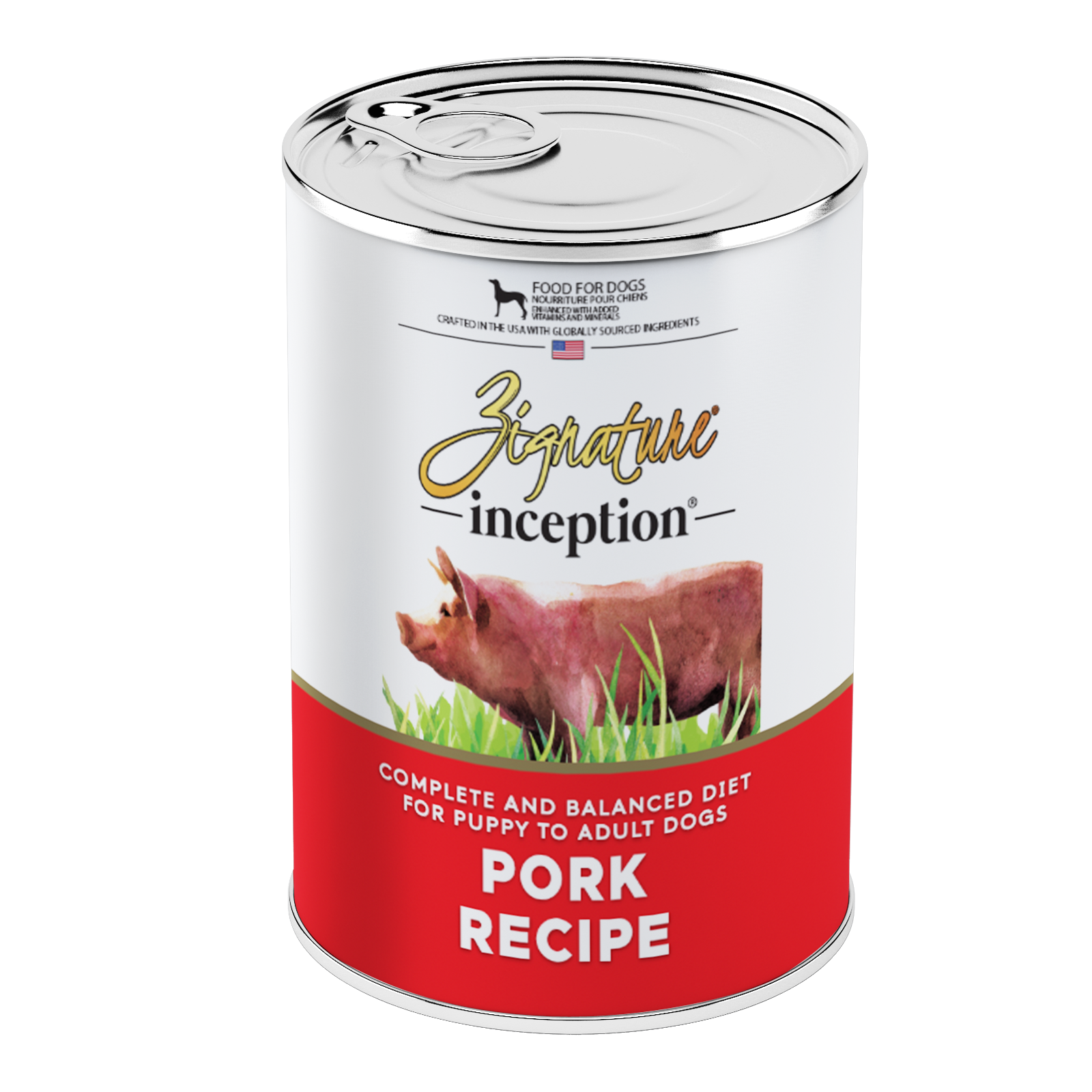 Inception Pork Recipe Canned Dog Food