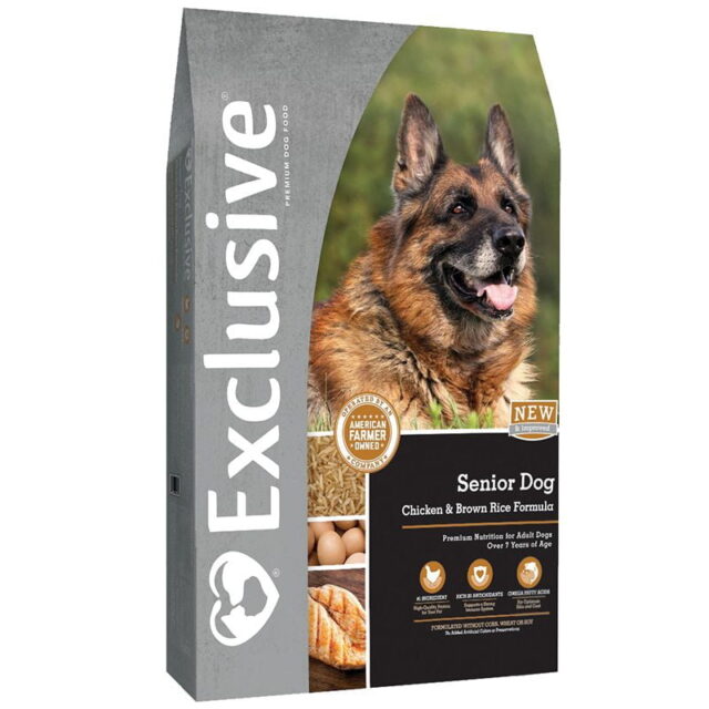Exclusive Signature Senior Chicken & Brown Rice Dry Dog Food