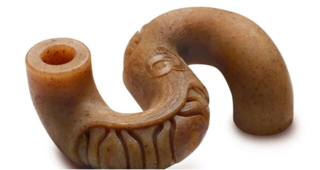 Benebone Tripe Dog Bone Chew Toy – M