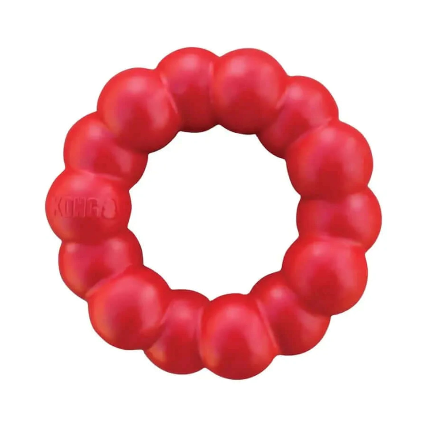 Kong Red Rubber Ring Chew Toy for Pets – Medium Large Size