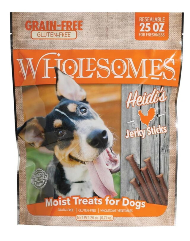 Sport Mix 40272703 25 oz Wholesomes Grain Free Jerky Sticks Heidi Dog Food
