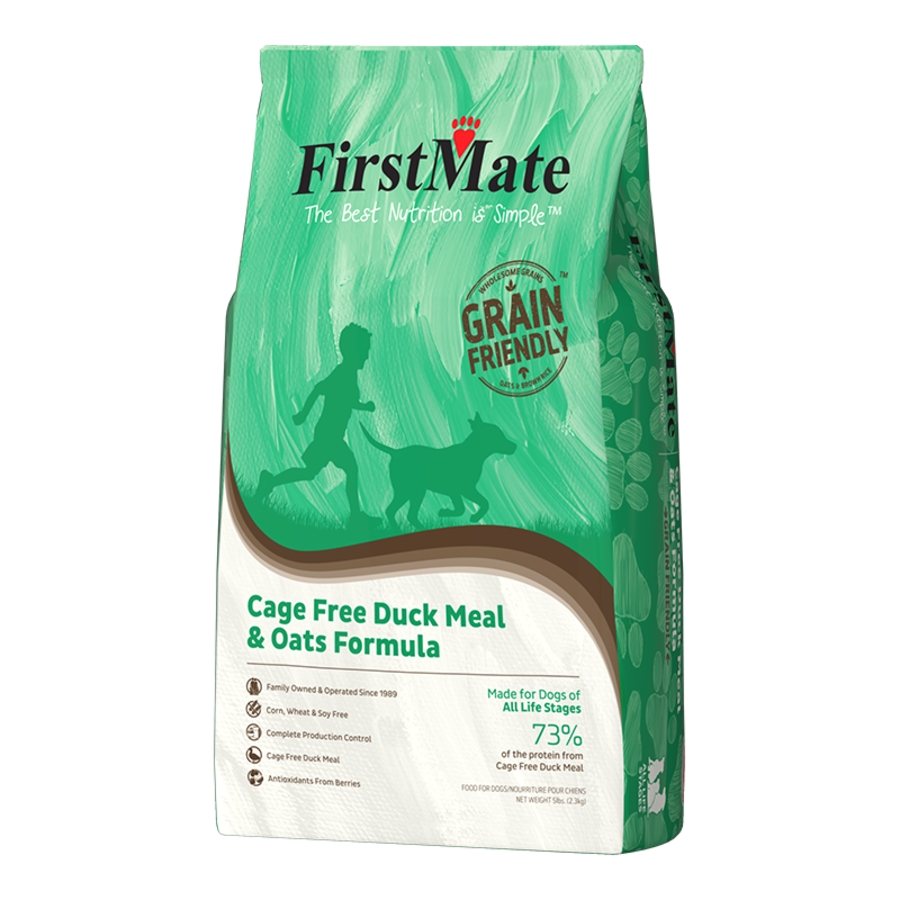 FirstMate Grain Friendly Duck & Oats Formula