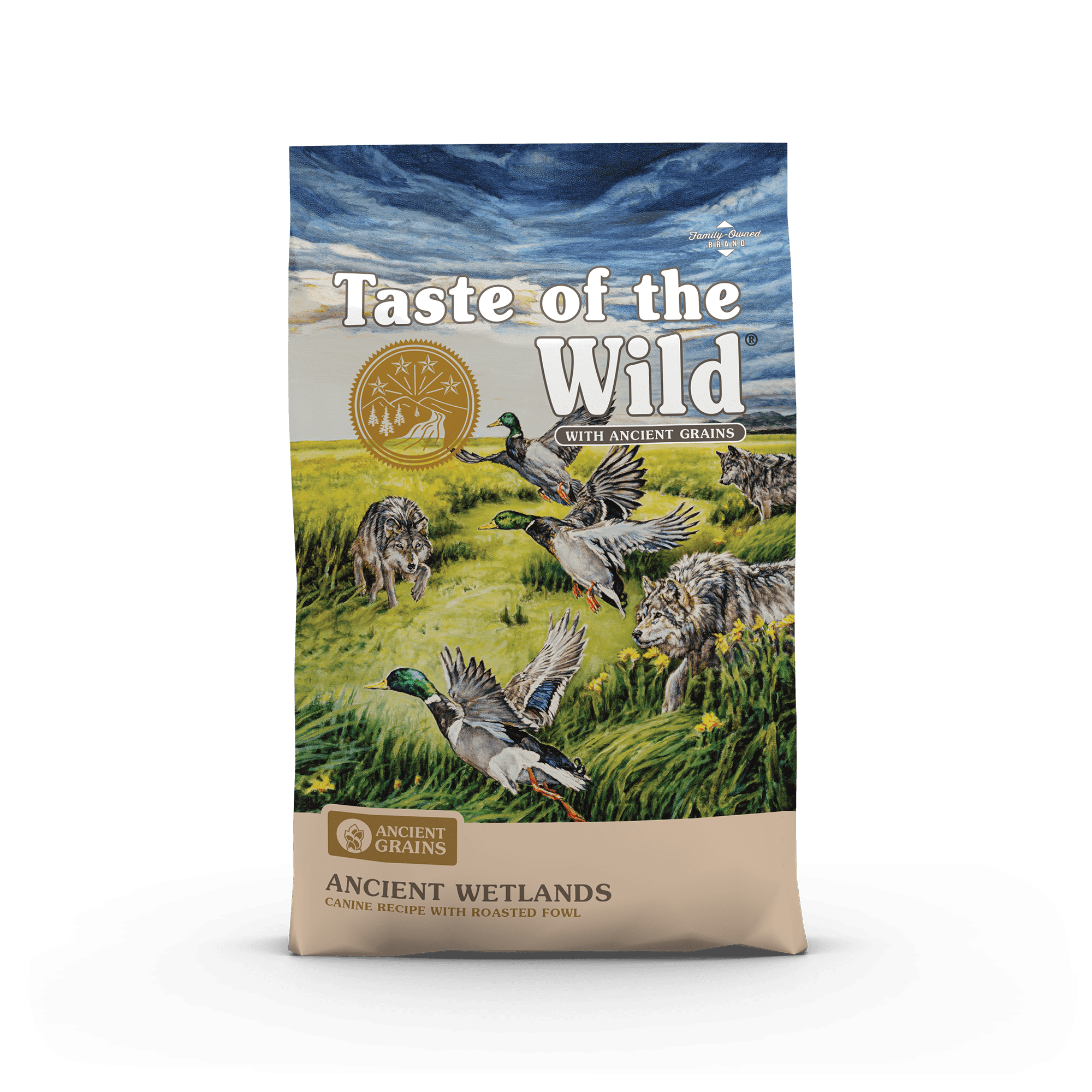 Taste of the Wild Ancient Wetlands Roasted Fowl with Ancient Grains Dry Dog Food