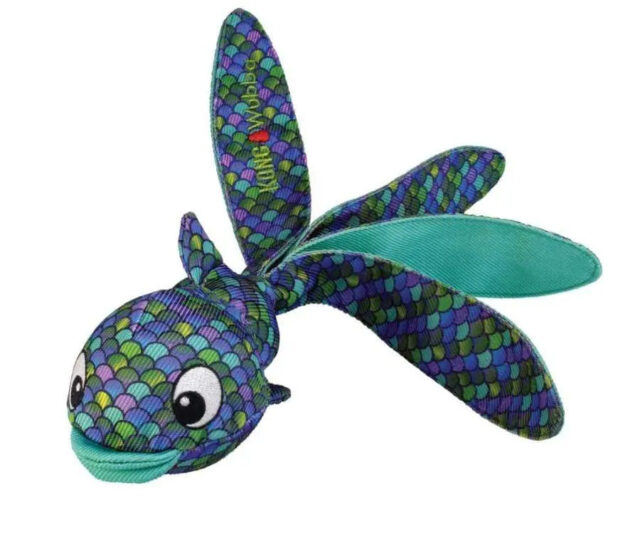 KONG Wubba Finz Dog Toy Blue