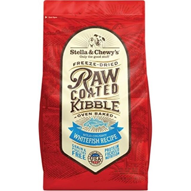 Stella & Chewy’s Raw Coated Kibble Grain-Free Wild-Caught Whitefish Recipe Dog Food