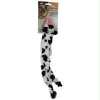 Ethical Pet Mini Skinneeez Crinklers Cow Squeaky Dog Toy 14-Inch