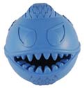 Jolly Pets Treat Hiding Rubber Toy for Small Dogs Blue 2.5 Inch