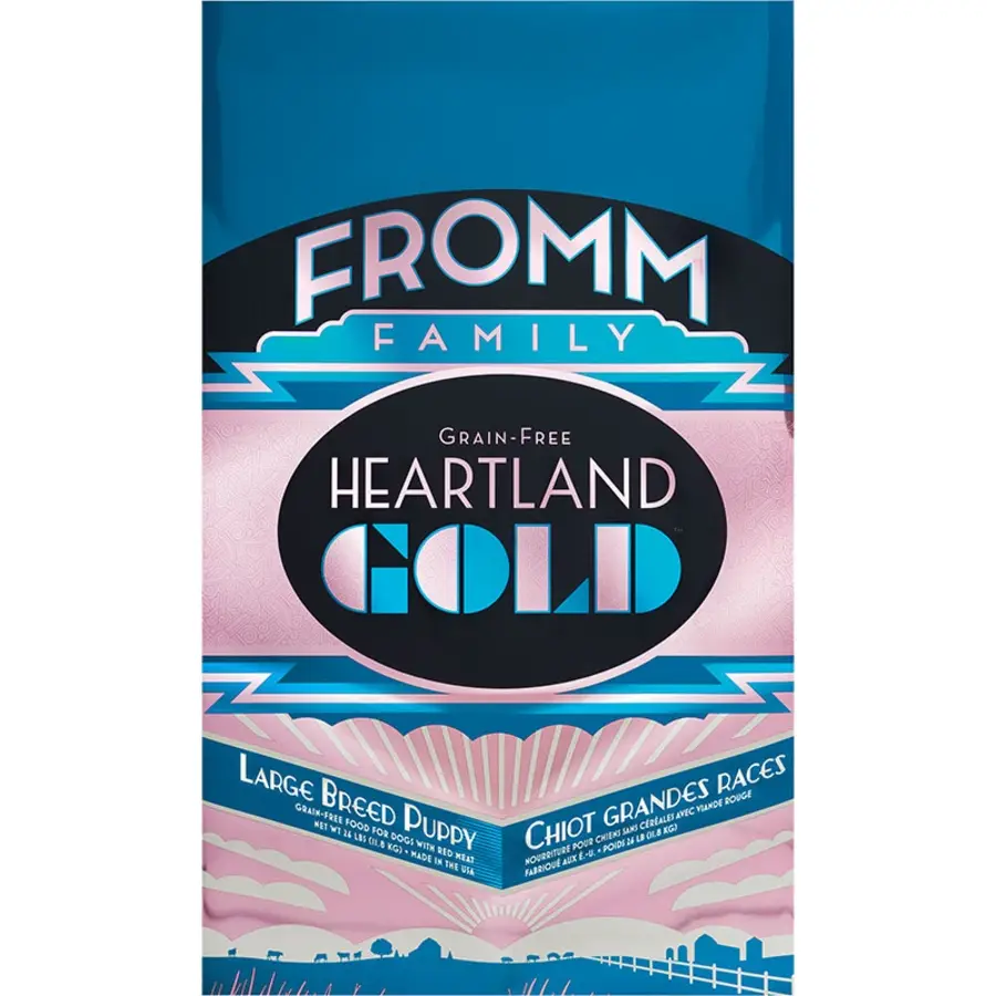Fromm Grain-Free Heartland Gold Large Breed Puppy 26lb