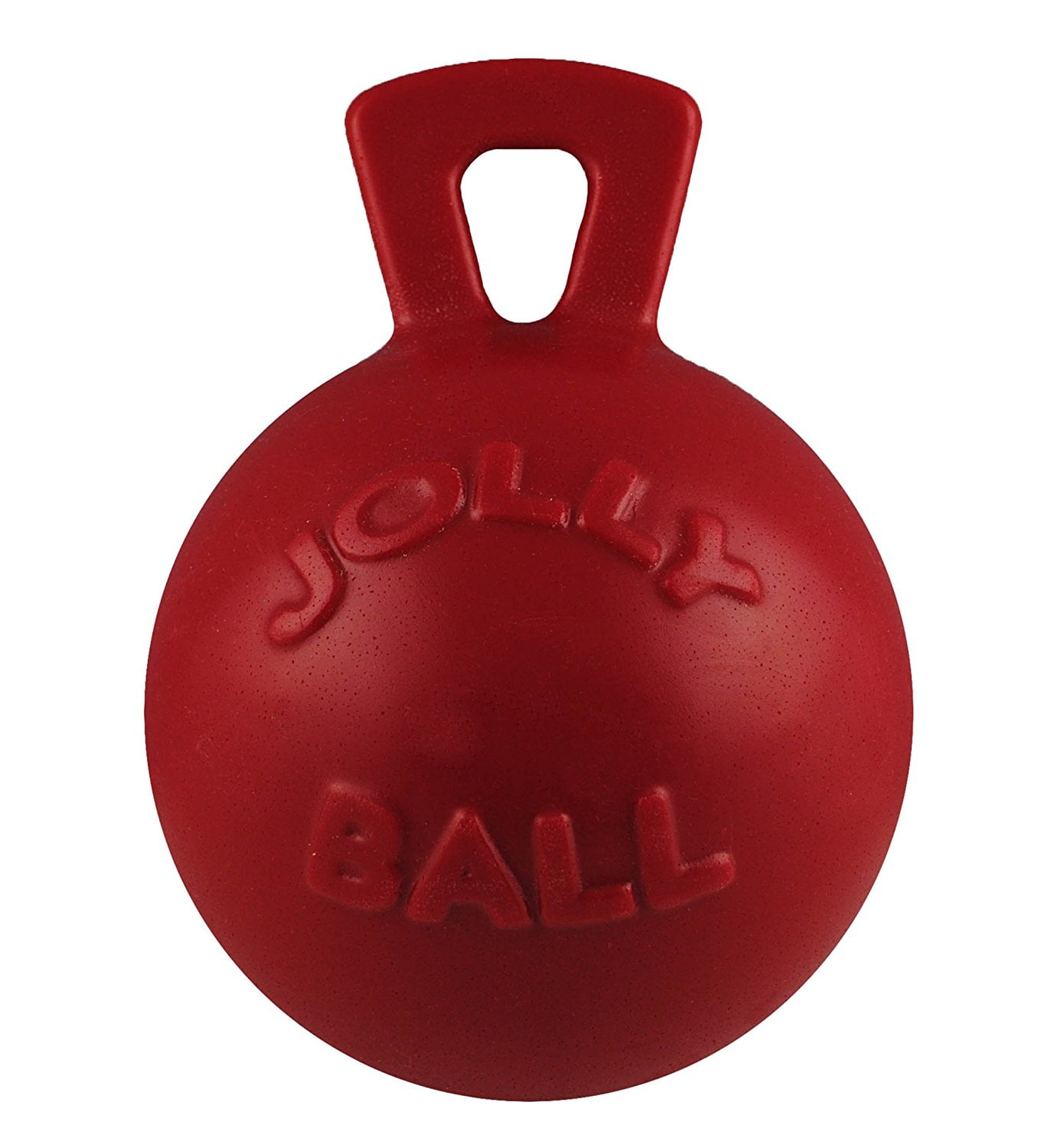 Jolly Pets Mini Tug n Toss Interactive Dog Toy 4 Red