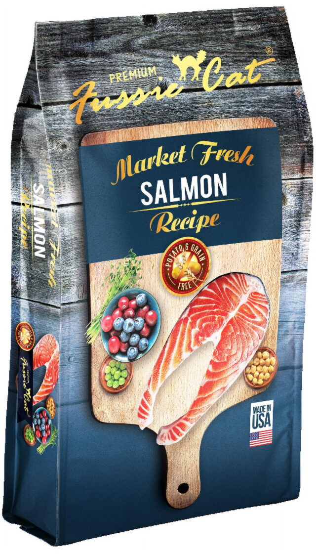 Fussie Cat Market Fresh Salmon Dry Cat Food