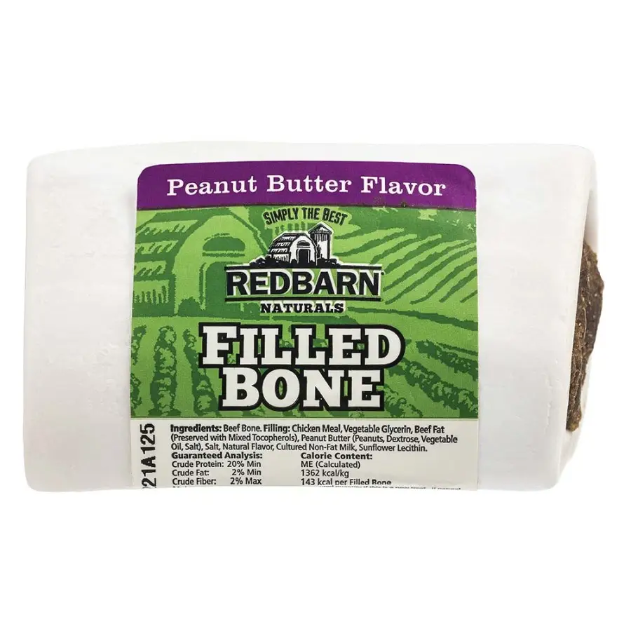 RedBarn Filled Bone Peanut Butter - Image 2