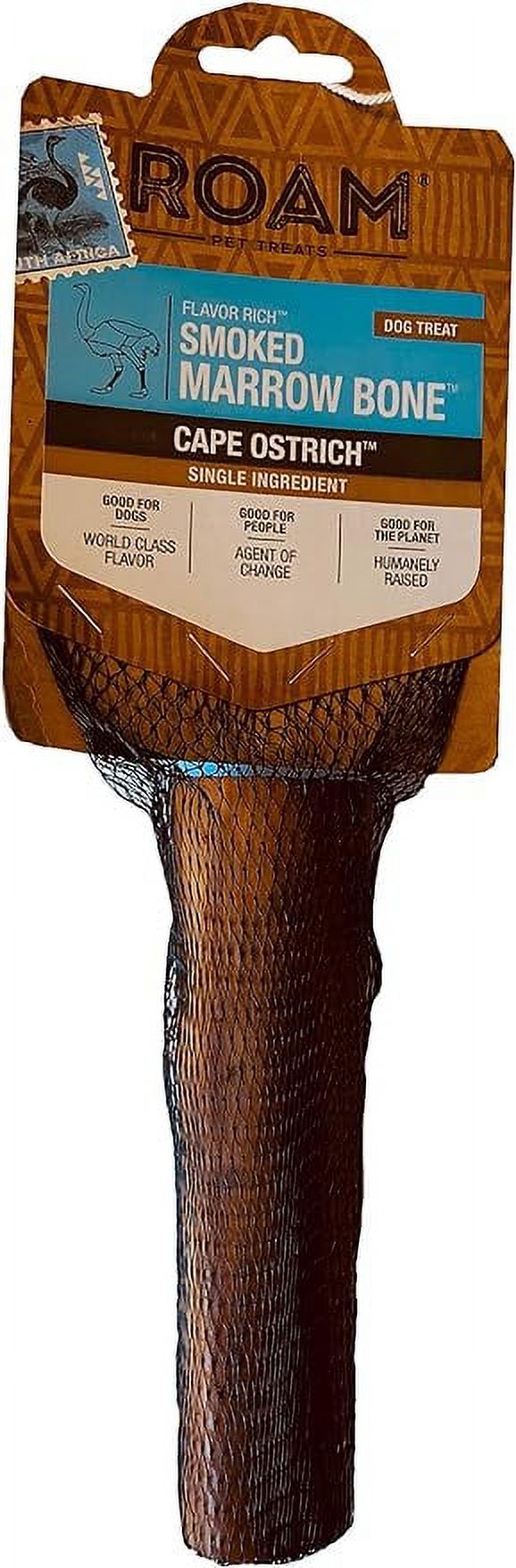 ROAM Smoke Flavor Natural Long Lasting Marrow Bone Dog Treats – 3.05oz