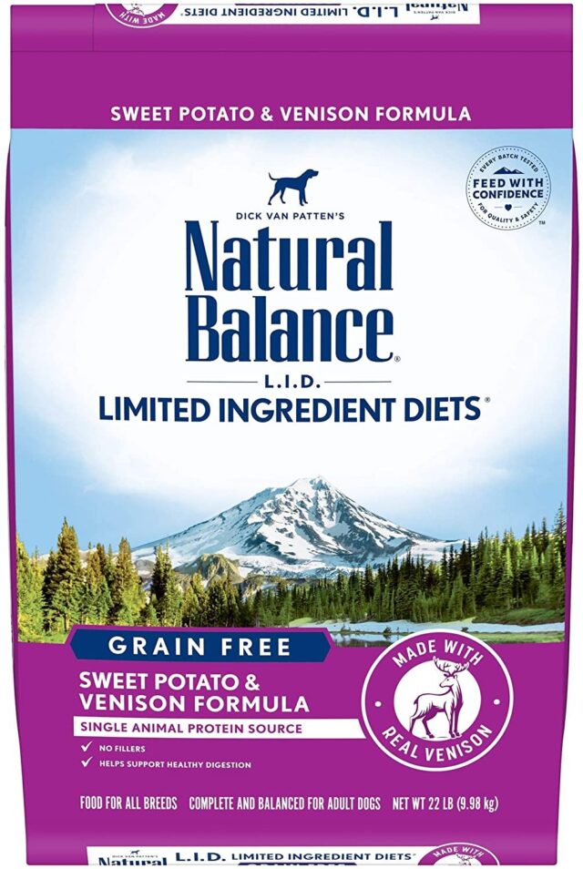 Natural Balance Limited Ingredient Reserve Grain-Free Sweet Potato & Venison Recipe Dry Dog Food