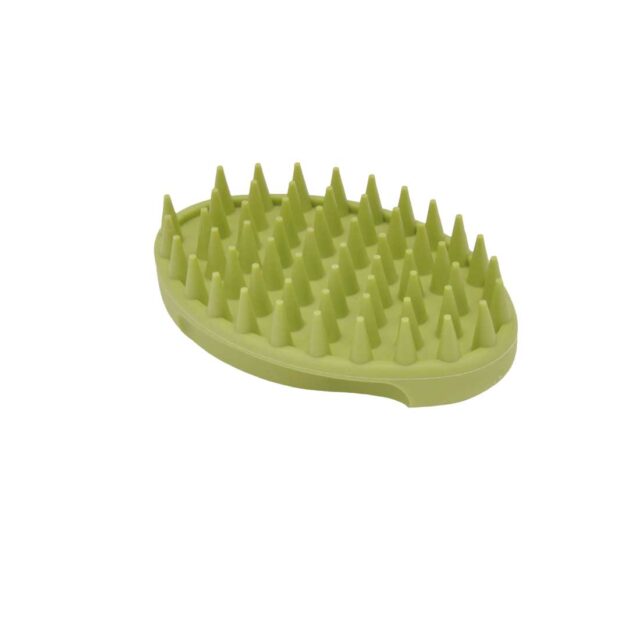 Safari Dog Rubber Curry Brush