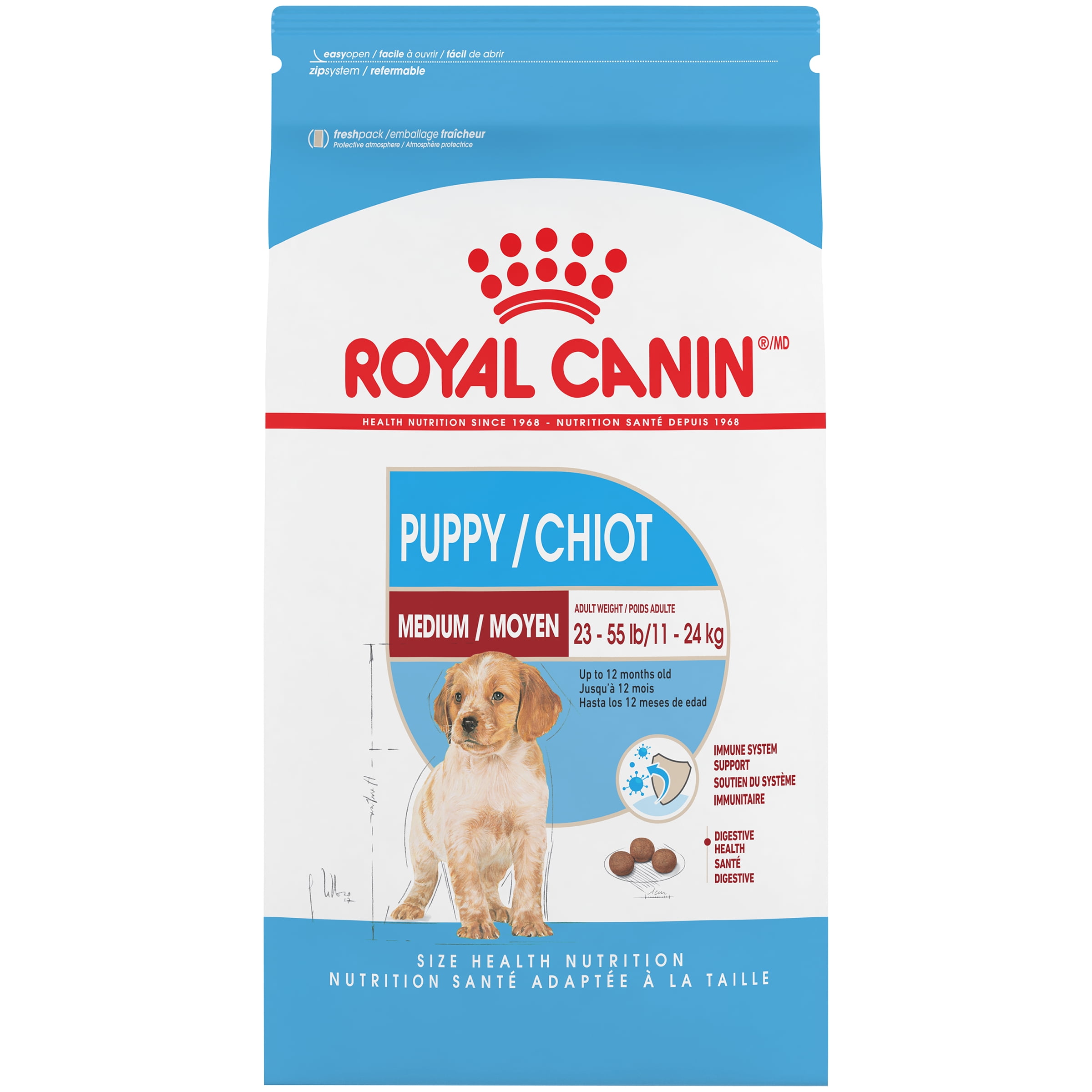 Royal Canin Medium Breed Puppy Dry Dog Food 30 lb