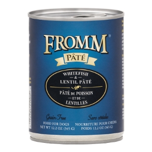 Fromm Whitefish & Lentil Pate 12.2oz