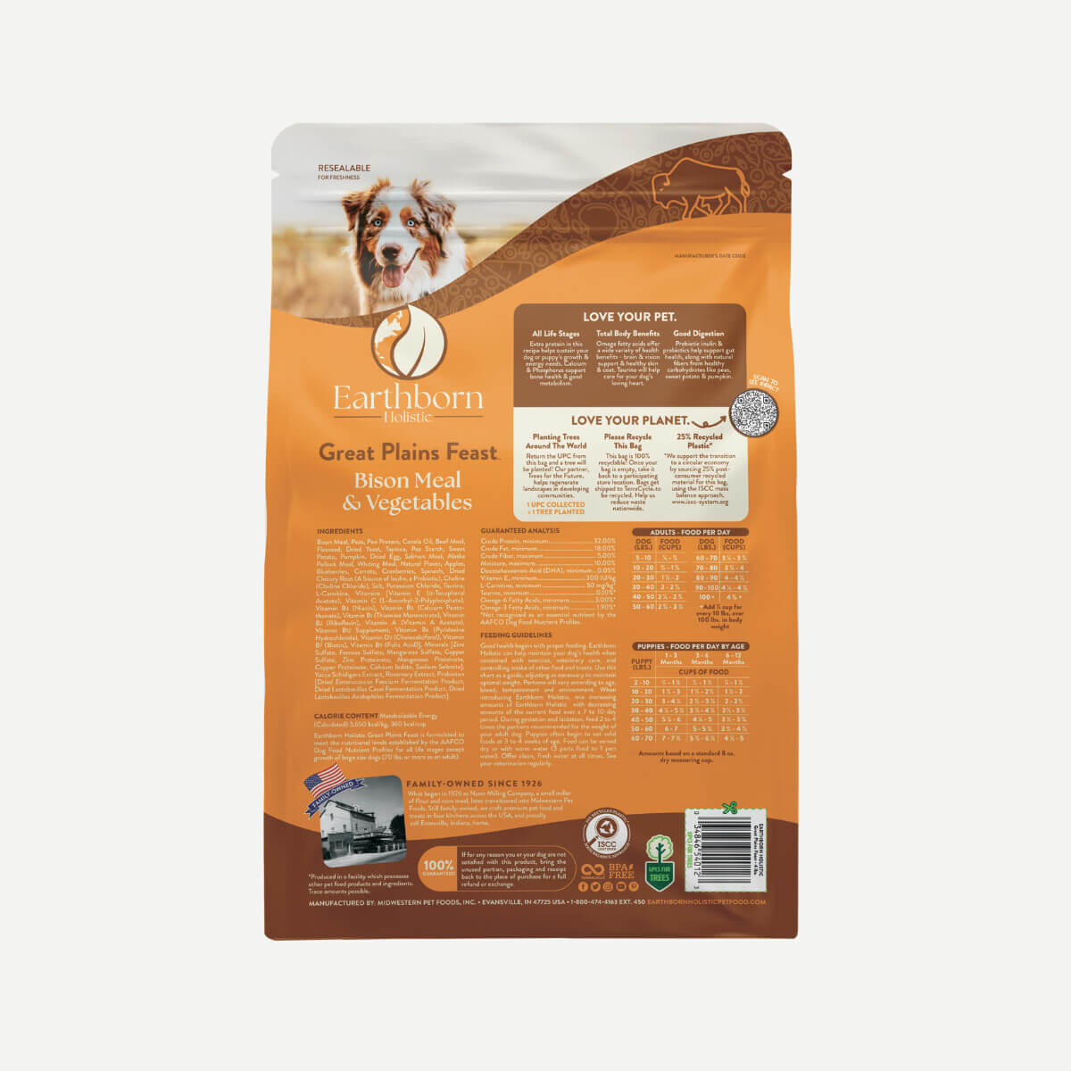 Earthborn Holistic Great Plains Feast Grain-Free Dry Dog Food