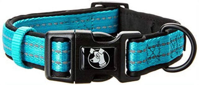 Alcott Flexi Mariner Adventure Pet Collar Medium Blue