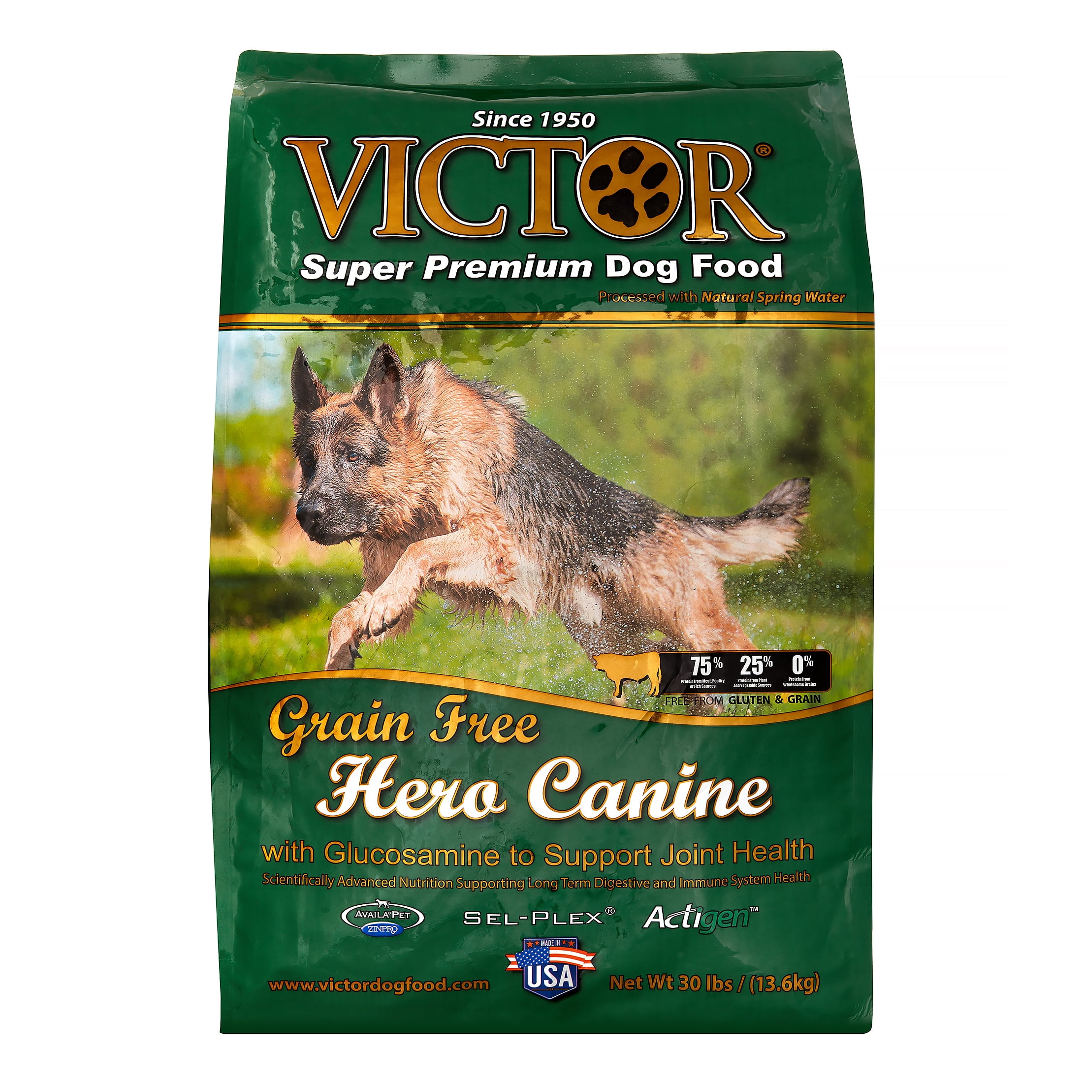 Victor Grain-Free Hero Dry Dog Food 30 lb